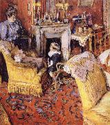 Moruisifu and her son Edouard Vuillard